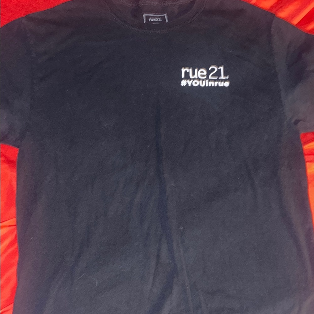 Rue21 Black Short Sleeve Tee